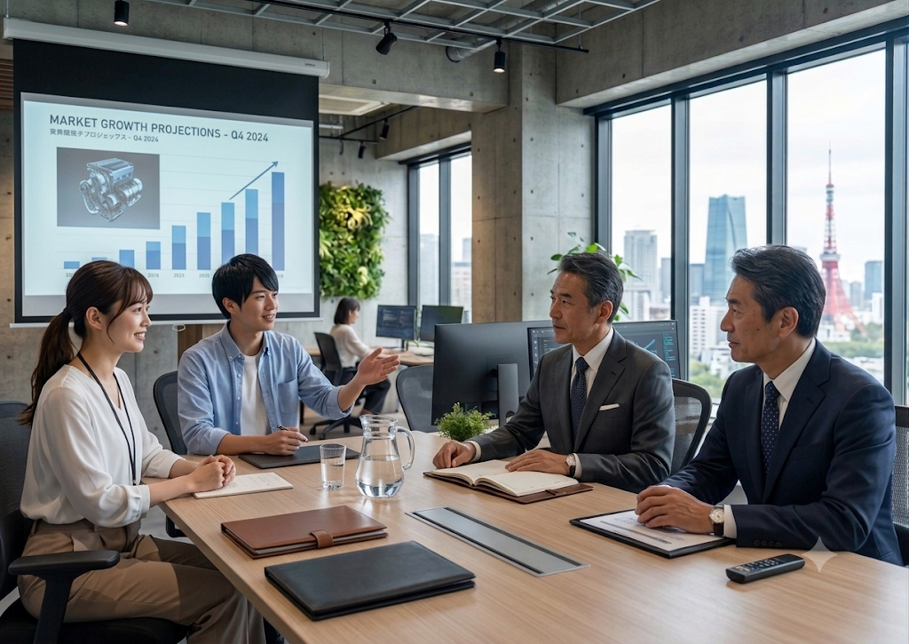 パートナー企業との商談・チーム